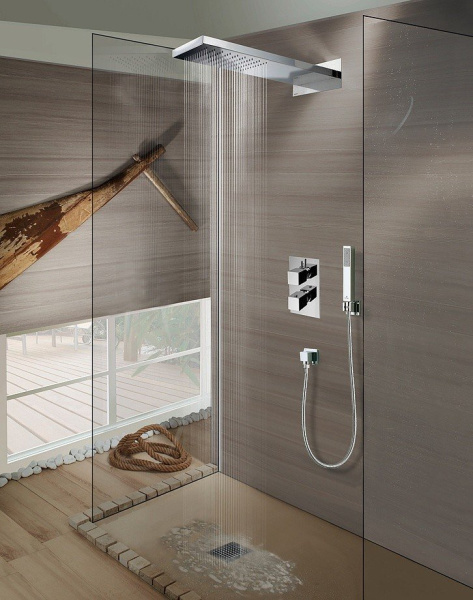 Верхний душ Bossini Manhattan I00575.030 хром