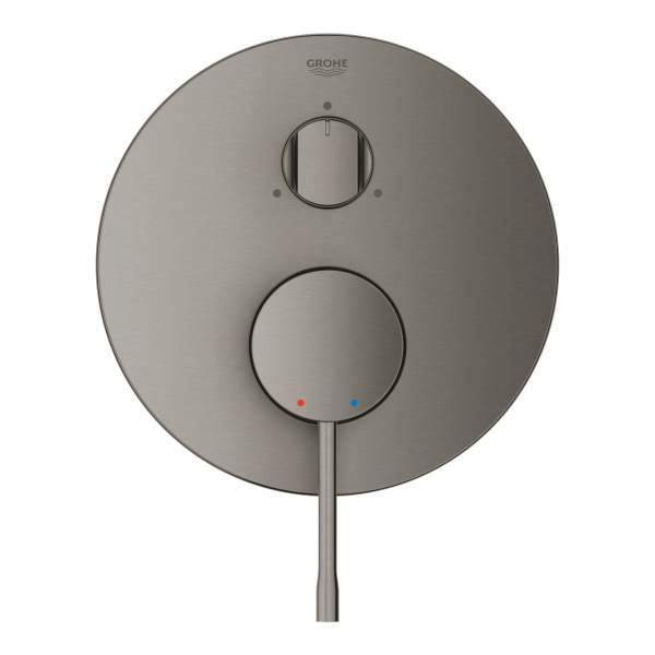Смеситель для ванны на три положения Grohe Essence New 24169 AL1 (24169AL1) тёмный графит матовый