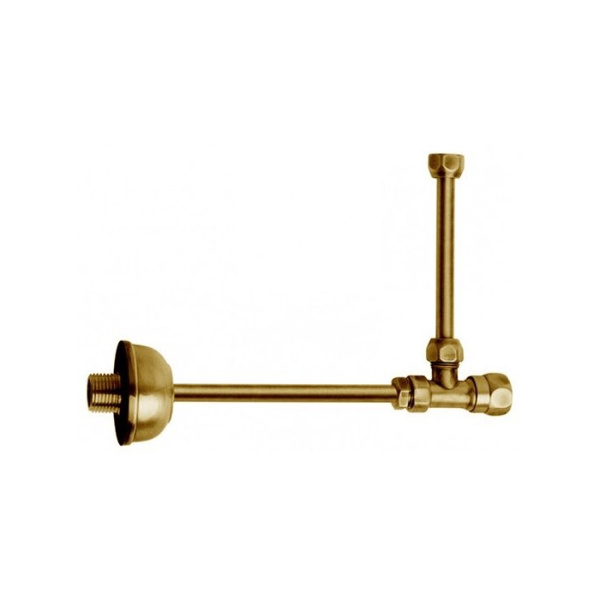 Угловой кран Kerasan 757291 золото