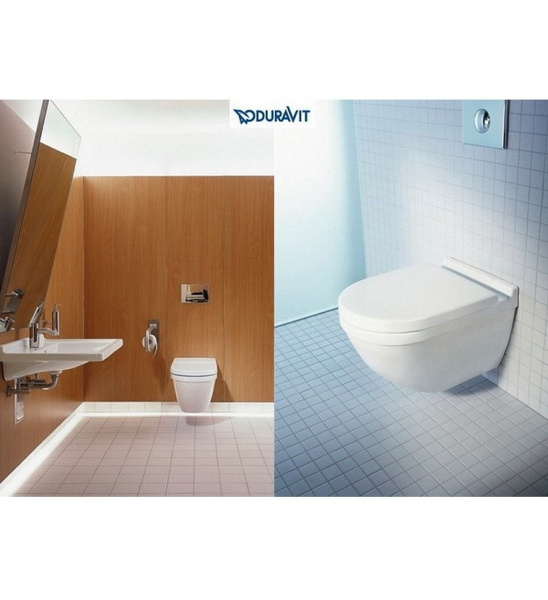 Унитаз подвесной с крышкой Duravit 42250900A1