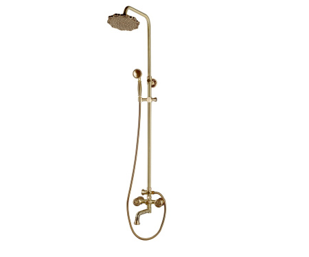 Душевая система с изливом Bronze de Luxe ROYAL 10121PF