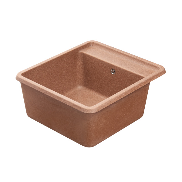 Кухонная мойка Aquaton Беллис 57 1A724932BS270 терракот