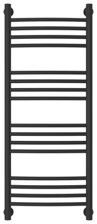 Полотенцесушитель Водяной Выгнутая Сунержа Богема + (100х40) Темный Титан Муар 15-0221-1040