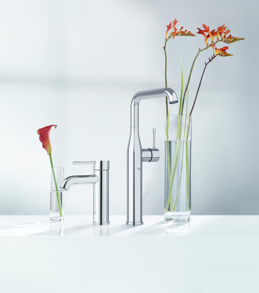 Смеситель для раковины однорычажный Grohe Essence New 32628 001 (32628001) хром