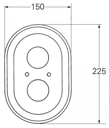 Накладная панель/декоративная крышка для 34310 GROHE 47188000