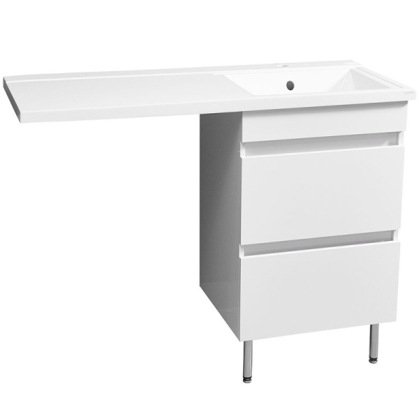 Раковина над стиральной машиной (100х49) Stella Polar Мадлен 100, SP-00000466 правая