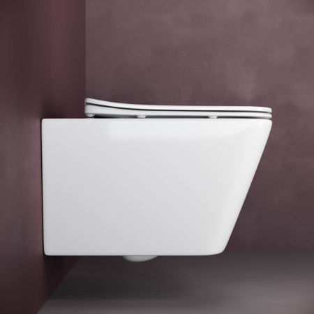 Подвесной унитаз Ceramica Nova Metric Rimless CN3007