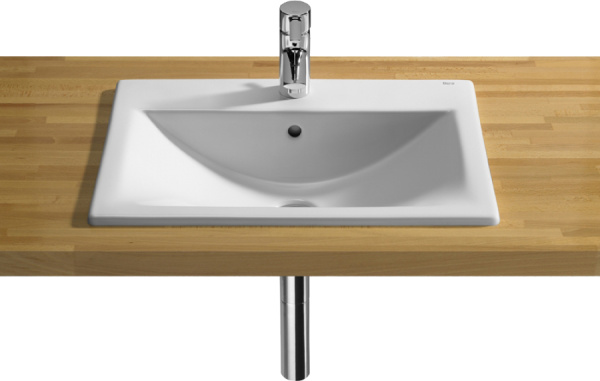 Раковина встраиваемая сверху (55x42) Roca Diverta 32711600Y