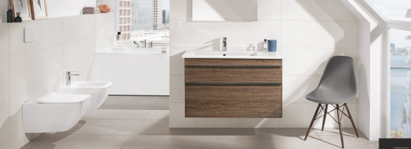 Тумба под раковину Villeroy & Boch Venticello (цвет Santana Oak) A93304E1