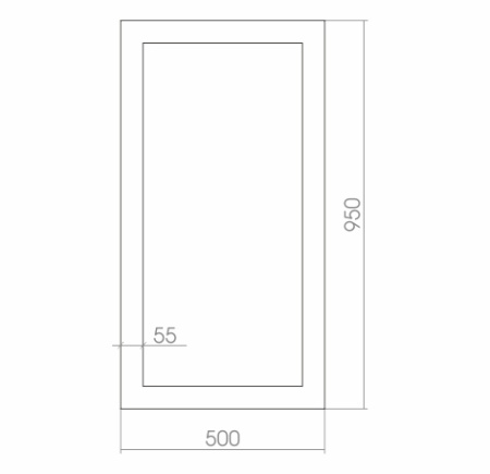 Зеркало (41х61) Silver Mirrors  Глянец ФР-00001092