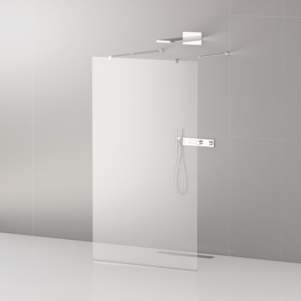 Душевая перегородка 130 см CEZARES LIBERTA LIBERTA-L-2-130-C-Cr