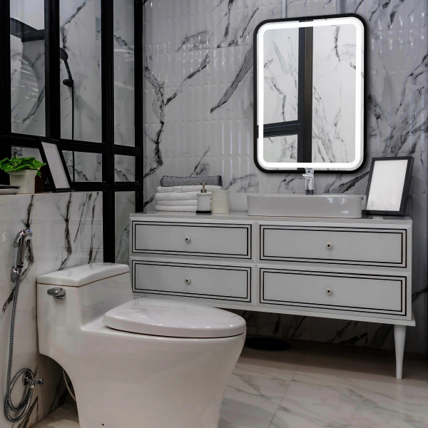 Зеркало (60х80) Silver Mirrors Мальта LED-00002353