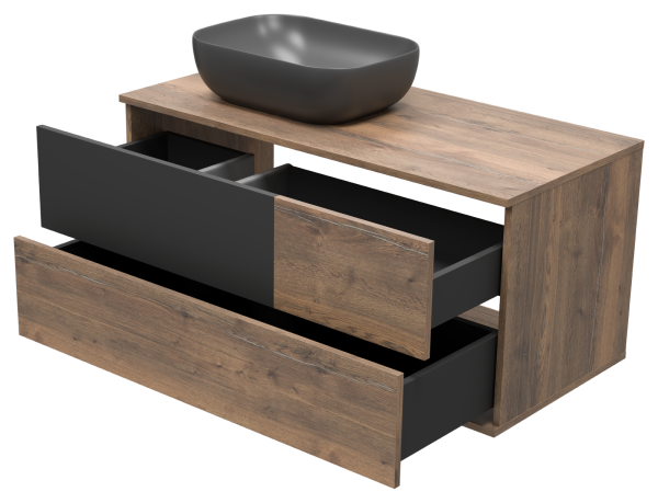 Тумба под раковину Misty Коломбо 100  левая П-Кол-01100-074ПЛ