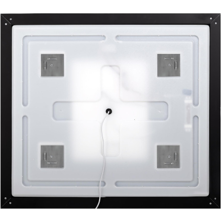 Зеркало (50х80) BelBagno Kraft SPC-KRAFT-500-800-LED-TCH-WARM-NERO с подсветкой