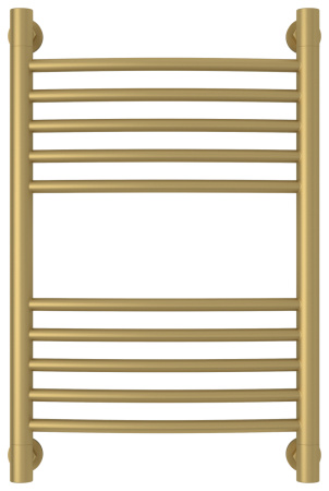 Полотенцесушитель Водяной Выгнутая Сунержа Богема + (60х40) Матовое Золото 032-0221-6040