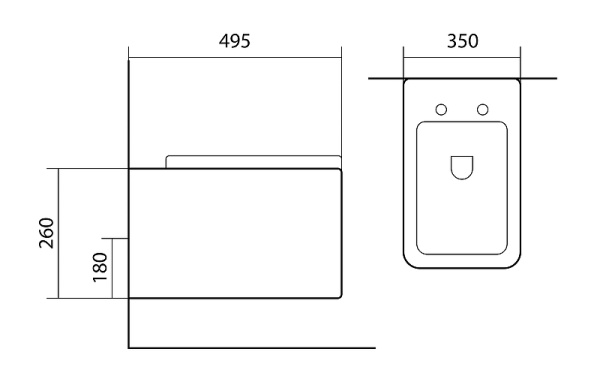 Унитаз подвесной безободковый Aquatek Либра New AQ1148N-00 микролифт