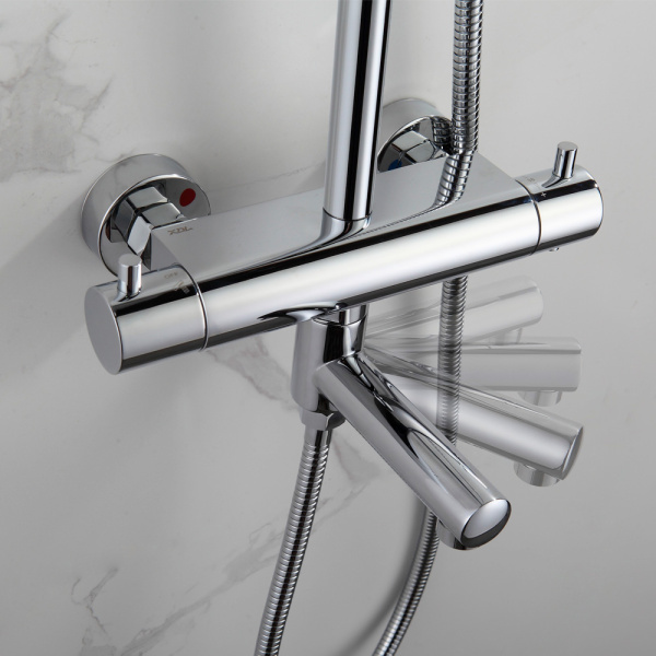 Излив поворотный с картриджем AQUAme AQM8301CR хром