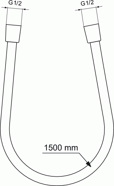 Шланг для душа Ideal Standart IDEALFLEX BE150AA