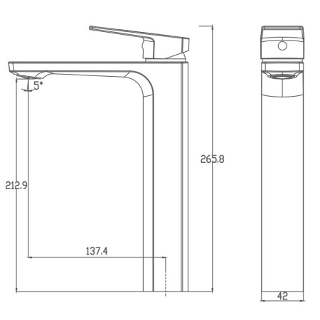 Смеситель для раковины Haiba HB11810