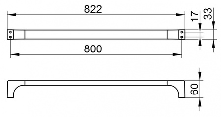 Полотенцедержатель Keuco Edition 11101010800