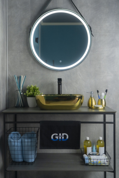 Раковина накладная (46х32,5) Gid Nc424