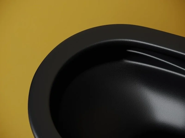 Подвесной унитаз Ceramica Nova Vogue Rimless CN4008TMB