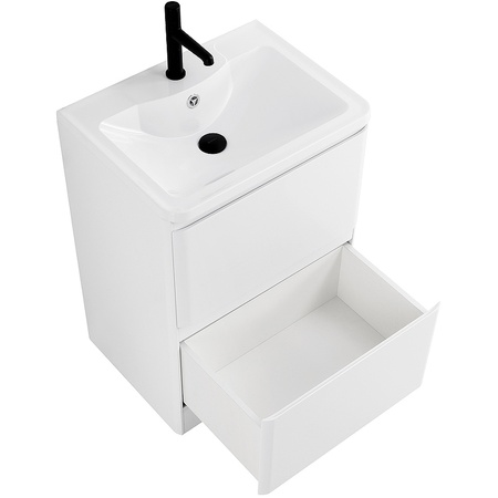 База под раковину BelBagno 70 ALBANO-700-2C-PIA-BL Bianco Lucido