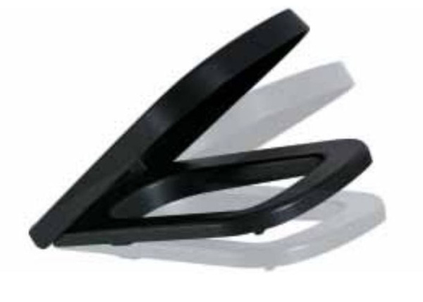 Крышка-сиденье Globo Stone SS026.AR nero opaco