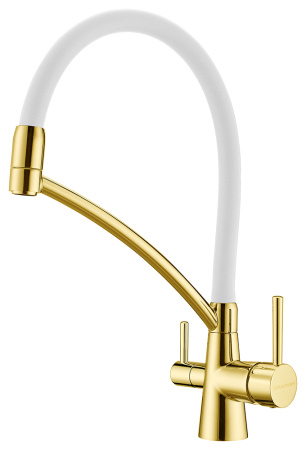 Смеситель для кухни с подключением к фильтру  Paulmark Siеgen Si213111-GW