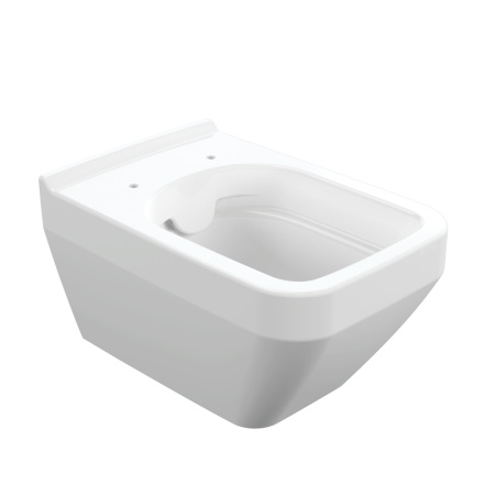 Подвесной унитаз безободковый Cersanit CREA SQUARE Clean On DPL EO slim 63115