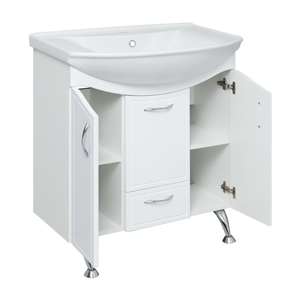 Тумба под раковину Runo  (под умывальник Стиль 75) Севилья 75 (00000000004)