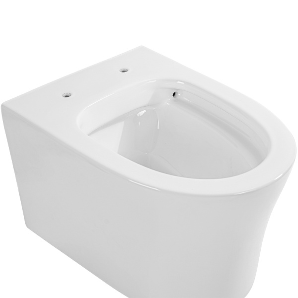 Подвесной безободковый унитаз Aquatek Ника  AQ2009-00 микролифт