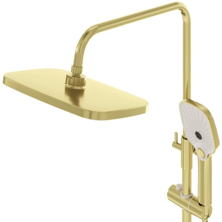 Душевая система Grossman Pragma 500.K35.03.320 золото сатиновый