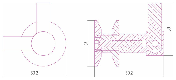 Вешалка Сунержа "ВИКТОРИЯ" Белый 12-2010-0002