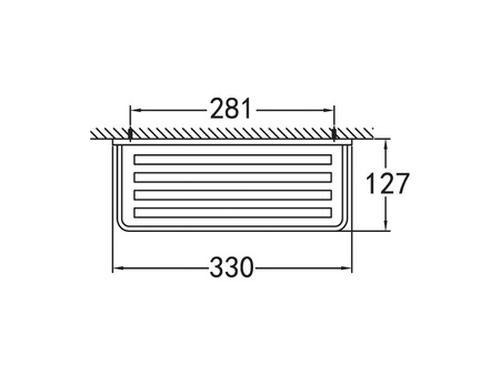 Полка CEZARES MAXIMA CZR-F-8917A