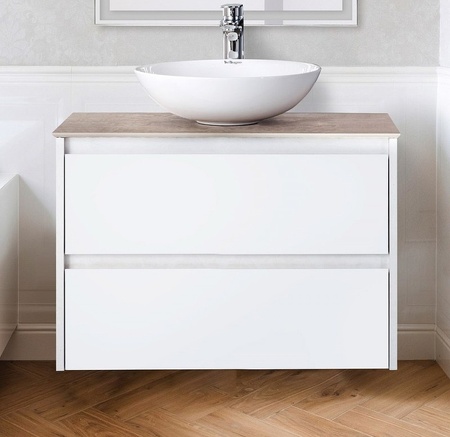 База под раковину BelBagno Kraft KRAFT-700-2C-SO-BO подвесная Bianco Opaco
