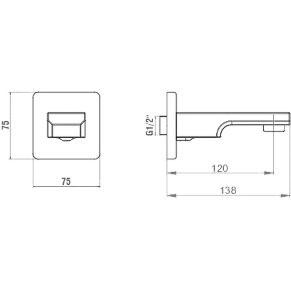 Излив E.C.A. Tiera 102159205EX-K