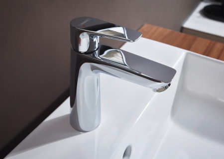 Смеситель для раковины с донным клапаном LowFlow Hansgrohe Talis E 71715000 хром
