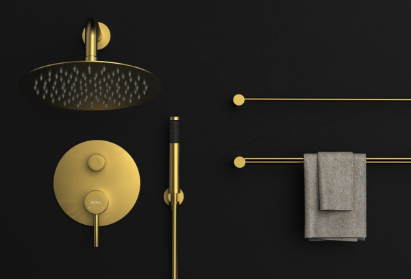 Душевая система Raiber Graceful RPG-005 золото