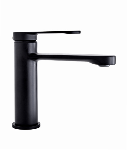 Смеситель для раковины однорычажный Orange Vesper M10-021b черный