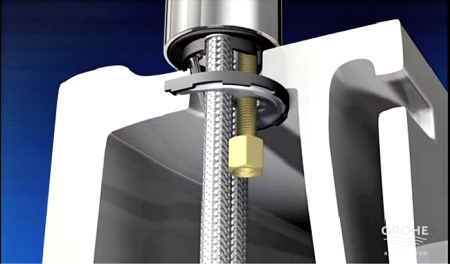 Смеситель однорычажный для раковины Grohe Essence New 32901 001 (32901001) хром