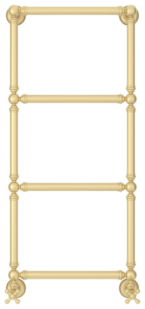 Полотенцесушитель Водяной Сунержа Ренессанс 1304 (96х40) Матовая Шампань 022-0280-9640