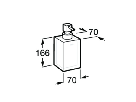 Диспенсер Roca Ice 816861012