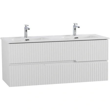 Тумба под раковину Cezares DUET-N-1200-2C-SO-2-BL Bianco Lucido