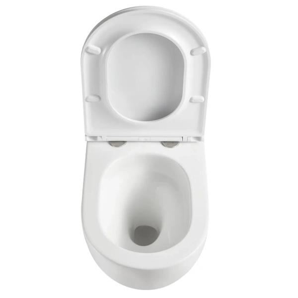 Унитаз подвесной безободковый Grossman  GR-4411MSQ с сиденьем микролифт