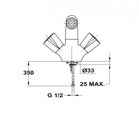 Смеситель для умывальника MOFEM NOVA 140-0178-00
