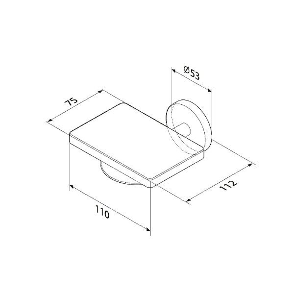 Мыльница AM.PM X-Joy A85A34200