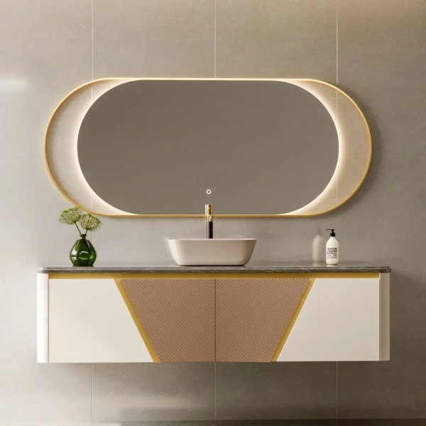 Раковина накладная ABBER Rechteck AC2200MBE светло-бежевый матовый