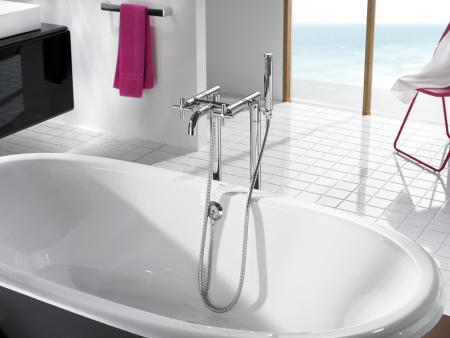 Смеситель для ванны напольный Roca Loft 5A2743C00