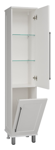 Пенал с бельевой корзиной Misty Марта 35   П-Мрт05035-011П правый